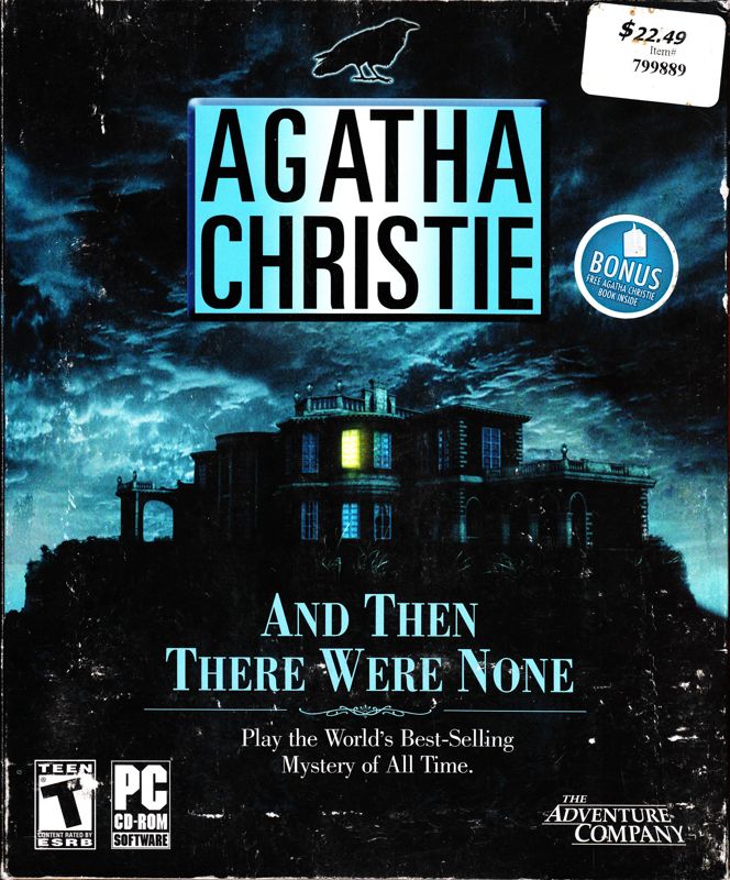 Agatha Christie And Then There Were None box art for Wii